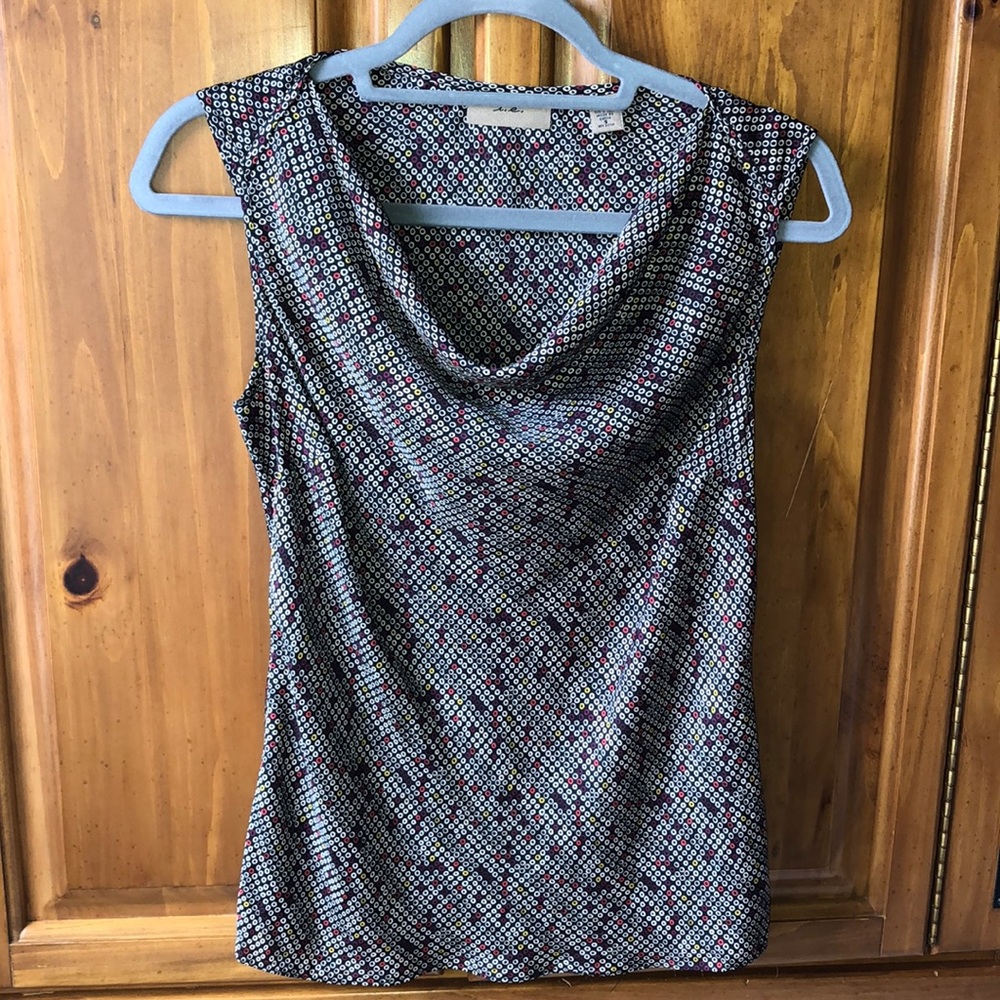 EUC 100% Silk I.E. Sleeveless Top Size S